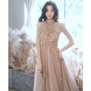 GUKENRO Formal Evening Dress For Women Slim Design Elegant Banquet Birthday Wedding Host Dinner Female Prom Gown