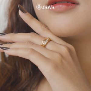 Cincin Emas Syifa Hadju Monza Collection Kadar 10 Karat Toko Mas Jawa