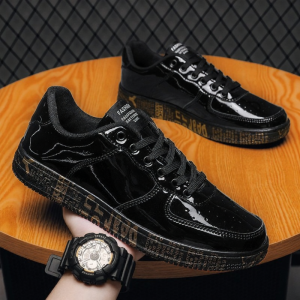 Shiny Gold And Silver Large Size Mens Shoes Casual Wedding Shoes 38 Code Canvas Shoes Low Top Glue Adhesive Rubber Bottom