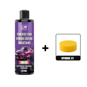 KJM 2-in-1 Foam Car Wash Shampoo with Coating Powerful Stain Removal Paint Brightening & Long-Lasting Protective Coating