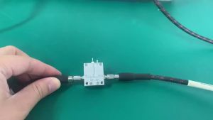 Bias Tee 50M-10G RF Isolator DC Feed Coaxial Biaser for SMA HMA LNA Low Noise Amplifier PA RF Front Ends SDR Antenna Laser Diode