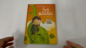 First Readers Jack and the Beanstalk Storybook for young readers suitable for children ages 3-5