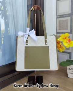 Jims Honey - Karen Bag tas wanita terbaru - totebag wanita kekinian - tote bag cantik murah - fashion wanita - tas wanita - tote bag ukuran besar - tas kapasitas besar - tote bag kuliah/kerja
