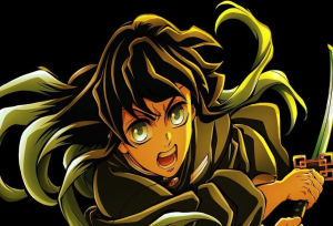 Bandai | Anime Demon Slayer Muichiro Tokito Trang Trí Treo Tường Tranh Sơn Dầu Bằng Số Không Khung Quà Tặng Cho Phòng Khách Phòng Ngủ