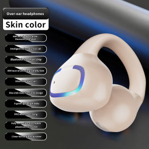 STTKGZD | Tai Nghe Bluetooth Không Dây Clip TWS Tai Nghe Thể Thao Bằng Kim Loại Chất Lượng Cao Có Mic Khử Tiếng Ồn Dẫn Âm Qua Không Khí