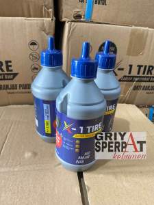 (PAKET MURAH 3 BOTOL) CAIRAN TAMBAL BAN ANTI RANJAU PAKU X-1 TIRE 350ML CAIRAN BAN TUBLES