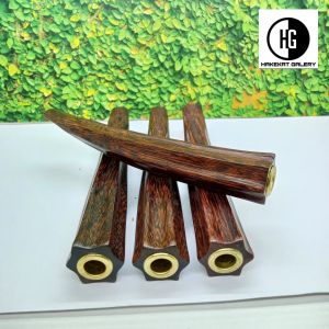 once pipa sedotan kayu galih asem model belimbing segi enam h628