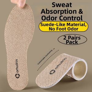 LINGMIAO | Antibacterial Anti-Odor Sweat-Absorbent Breathable Comfort Shoe Inserts
