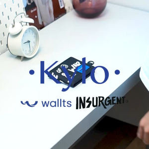 Wallts x Insurgent Kylo Dompet Pria Dompet Lipat Dompet Kanvas Pria Anti Air