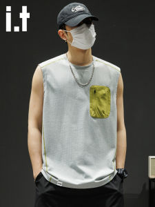 izzue | Outdoor Sport Sleeveless Vest Men T-shirt Lightweight Quick Dry