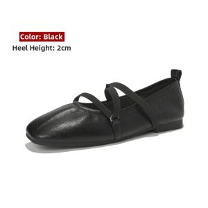 MIFEI | Lamb Leather Ballet Flat Mary Janes