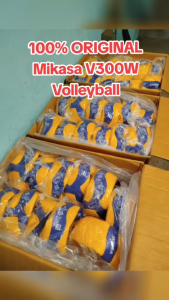 AUTHENTIC ORIGINAL MIKASA V300W MIK-V300W size 5 FIVB approved THAILAND volleyball dimpled BRAND NEW with FEEBIES WITH FREE GIFTS Rubber balls set outdoor indoor BEST SELLER Dimple SURE LEGIT