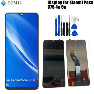 Replacement LCD Digital Display for Xiaomi Poco C75 4g 5g LCD Display 2410FPCC5G MZB0IDJIN Touch Screen Digitizer Assembly