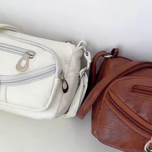 Túi nữ đeo chéo da mềm phong cách Hàn Quốc – Túi đeo vai nhiều ngăn tiện lợi LILA TZC168