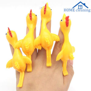 Tongzi 5Pcs Tik Tok Finger Ejection Slingshot Hand Catapulted Dinosaur Launch Stretchy Toys