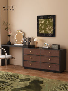 Weimei | Vintage French Style Dressing Table with Storage Customized
