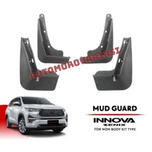 MUDGUARD MUD GUARD KARPET RODA KARPET LUMPUR INNOVA ZENIX G/V & Tipe Q(Hybride)