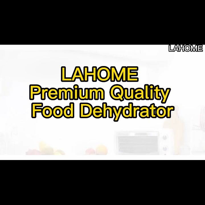 【2 Year Warranty】Food Dehydrator Machine Maker Dried Food Dehydrating Preserver Machine Fruit Meat Vegetables Herb Pet Food Dryer Dog Cat Treats Adjustable Timer Temperature Control w/ Powerful Drying Capacity 10 L 5 Trays COD