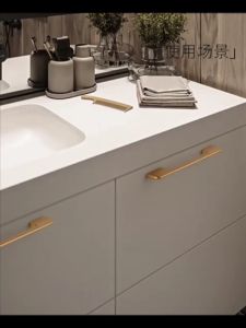 Aluminum Alloy modern simple Cabinet Drawer Aluminum Alloy Handle Black Gold 96mm 128mm 160mm 192mm 320mm/ Furniture/hardware/pull closet/decoration/wardrobe/cabinet door/Shoe cabinet/dresser