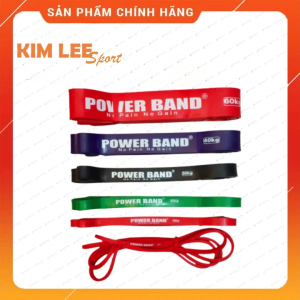 Dây Kháng Lực Dây Cao Su Đàn Hồi  Powerband Trợ Lực Gym Yoga Boxing Bóng ĐáTập Thể Lực