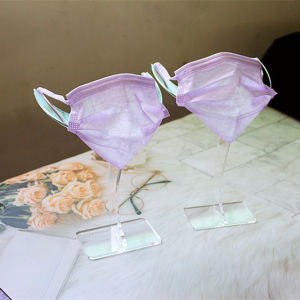Acrylic Mask Display Stand Support Shelf for Convenience Store Disposable Mask Storage Box Multi-Functional Plastic Shelf