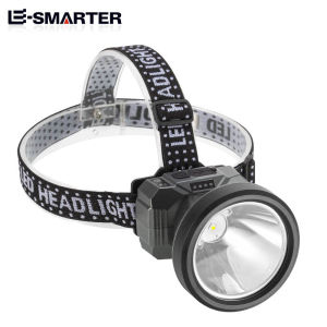 ESMARTER | Rechargeable Ultra-Bright Long-Lasting LED Headlamp for Outdoor Work - Powerful Illumination Head-Mounted Searchlight