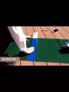 ทนทาน100ปีหลังติด เทปซ่อมผ้าใบ เทปผ้าใบกันน้ำ เทปกันน้ำรั่ว มีกาว PVC หนาขึ้นความหนืดสูง เทปกาวปะผ้าใบ ทนอุณหภูมิสูง เทปกาวติดผ้าใบซ่อมกันน้ำรถบรรทุก เทปกาวซ่อมผ้าใบ กันสาดกลางแจ้ง Tent Repair