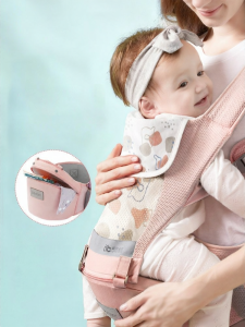 AIBEIDILA | Đai Đỡ Bé Ergonomic Đa Năng và Khăn Kéo 6 Tháng Trở Lên