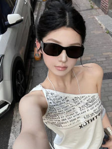 Fancy Fashion Retro Cats Eye Sunglasses Female Y2g Trending Unique Curved Small Frame UV-Proof Sun Glasses