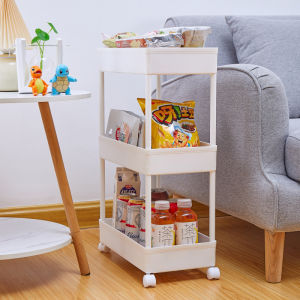 Wheeled Multilevel Gap Storage Rack