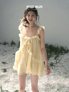 SHAOYEYAN | Gentle Summer Beach Vacation Thin Dress