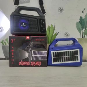 ลำโพงบลูทูธ- ดอก3นิ้ว ลำโพงพกพา มีไฟฉาย เสียบไมค์ได้ ลำโพงขนาดกระทัดรัด