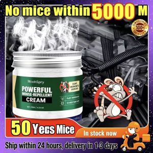 No mice within 5000 meters!Rat repellant rat poison killer Strong non-toxic rodent Rat Repellent Gel Scented imported plant formula powerful rat repellent cream repellent Deratization Cream Easy To Use No Chemicals for car engine/ for home