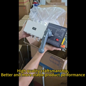 Automatic Transfer Switch ATS 4P 100A 125A 160A Electrical Selector 400V AC Auto or Manual