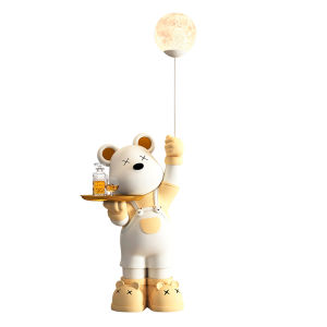Kisstyle | Violent Bear Moonlight Lamp Floor Ornaments Home Moving Gift