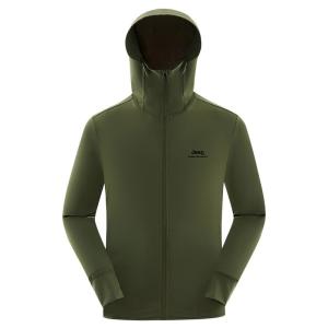 Jeep | Jeep Ice Silk Mens Outdoor Lightweight Breathable Sun Protection Clothing Summer UV Protection Face Mask Ultra-Light Skin Shirt