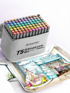 Touch mark | Soft Head Oil-based Markers 120 Colors
