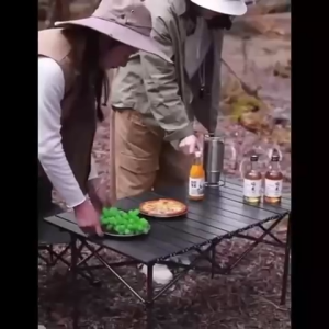 53cm / 120cm Portable Aluminium Foldable Folding Camping Table for Outdoor Egg Roll Table Meja Lipat Mudah Alih 30209