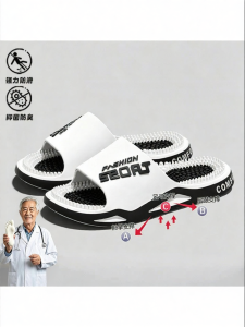 MENGYUXI | Anti-slip Anti-odor Acupoint Massage Slippers