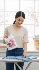 parfum laundry tahan lama dan wangi 1 liter | pewangi londry best seller Ocean Fresh| parfume pelicin pakaian | pengharum baju setrika | farfum laundry pakaian pewangi londri