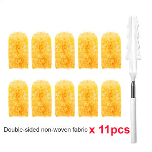 Feather Duster Electrostatic Home Use Sweeping Dust Non-Woven Fabric Retractable Disposable Cleaning Tools Brush Cleaner