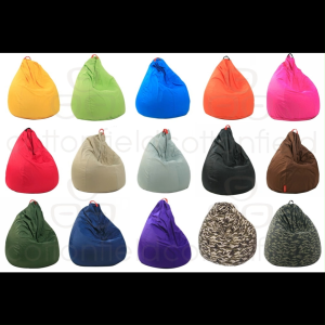 Premium Bean Bag เก้าอี้เม็ดโฟม บีนแบ็ก บีนแบค อีฟ 1 ผ้าไนลอนหนา : Yves 1 grade"A" Fabric ขนาด L และ XL