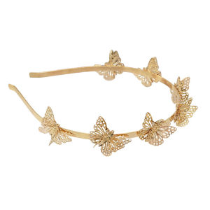 Baroque Leaf Hairband Womens Photography Props Simple Versatile Personalized Retro Alloy Hair Accessories European Style Fresh out