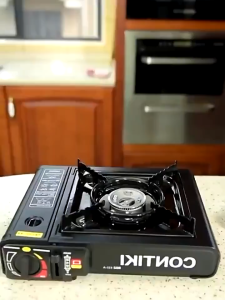 100% Original 2 IN 1 New Portable Butane Gas Stove Mini Camping