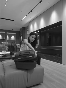 HNEDO NEW Front Open luggage Luggage Hard Shell Carry On Checked Luggage 20/24" Cabin Luggage