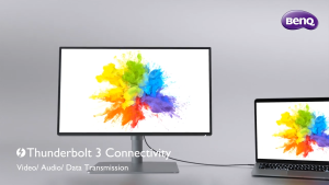 BenQ PD2725U Mac-ready Designer Monitor | 27" | IPS | 60Hz | HDMI(v2.0) | sRGB 99% | Thunderbolt PD 65W | Thunderbolt 3