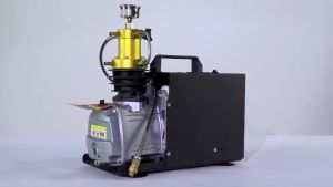 【✅24 Hours Ship+10 year warranty】Tuxing TXES031 4500psi 300bar 30MPa Dual Cylinder Adjustable High Pressure Air Compressor