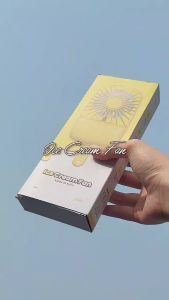 Kipas Angin Mini Genggam Portable Karakter Ice Cream 3 Speed Wind l Kipas Angin Lucu Portable USB l Mini Fan l INFINILAPAN