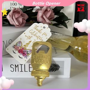COD Souvenir Gift Bottle Opener Beer Bottle Opener Baby Shower Gifts for Guests Wedding Souvenirs And Giveaways Birthday Party Decorate Can Opener