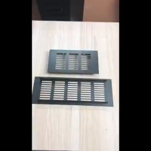 Louvered Ventilation Grille Aluminum alloy Air Vent for Cabinet Shoe Cabinet Furniture Hardware